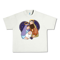 Pistachio holy night jesus birth Urban Heavy Tee - Zillion Design Studio