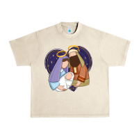 Sandshell holy night jesus birth Urban Heavy Tee - Zillion Design Studio