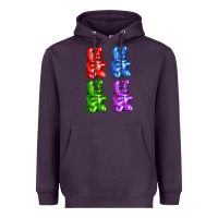 Plum jellybear Heavyweight Hoodie - AdoDesignShop