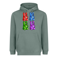 Sage jellybear Heavyweight Hoodie - AdoDesignShop