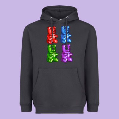 Jellybear Heavyweight Hoodie Designed By Adodesignshop