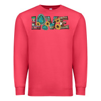 Cardinal western gemstone sunflowers serape leopard turquoise love Premium Sweatshirt - Artiststas