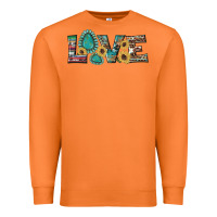 Carrot western gemstone sunflowers serape leopard turquoise love Premium Sweatshirt - Artiststas