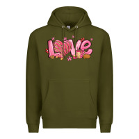 Army Green love mexican conchas valentines day Premium Hoodie - MaliasSmallBusiness