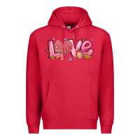 Cardinal love mexican conchas valentines day Premium Hoodie - MaliasSmallBusiness