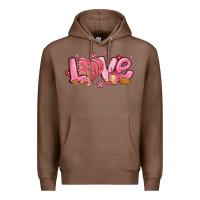 Chestnut love mexican conchas valentines day Premium Hoodie - MaliasSmallBusiness