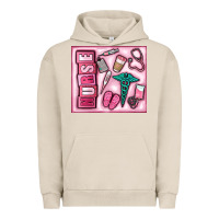 Pigment French Oak nurse Urban Hoodie - MaliasSmallBusiness