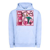Pigment Grape Ice nurse Urban Hoodie - MaliasSmallBusiness