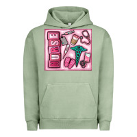 Pigment Oil Green nurse Urban Hoodie - MaliasSmallBusiness