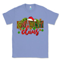 Colony Blue christmas granny claus Classic Tee - FaDigitalArtStudio