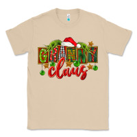 Mushroom christmas granny claus Classic Tee - FaDigitalArtStudio