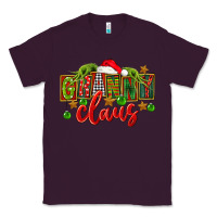 Plum christmas granny claus Classic Tee - FaDigitalArtStudio