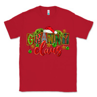 Red christmas granny claus Classic Tee - FaDigitalArtStudio