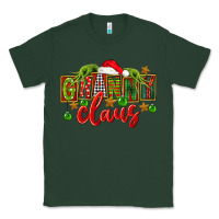 Sports Green christmas granny claus Classic Tee - FaDigitalArtStudio