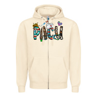 Sandshell pacu Zipper Hoodie - CowhideDigitalArt