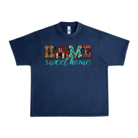 Navy home sweet home Urban Heavy Tee - texasbilliewilder