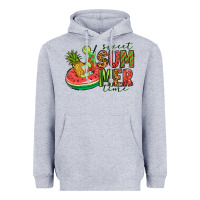 Heather Grey sweet summer time Heavyweight Hoodie - Jasminsmagicworld