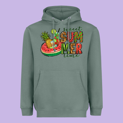 Sweet Summer Time Heavyweight Hoodie Designed By Jasminsmagicworld