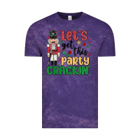 Cloud Purple lets get this party crackin Vintage Tee - MaliasSmallBusiness