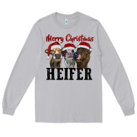 Moon Dust merry christmas heifer Long Sleeve Tee - RanaPortraitStore