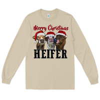 Mushroom merry christmas heifer Long Sleeve Tee - RanaPortraitStore