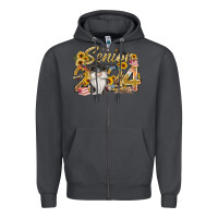 Smoke senior 2024 Zipper Hoodie - RacoonDesign
