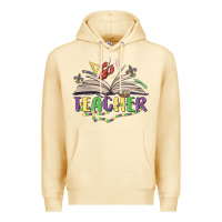 Pina Colada teacher mardi gras Premium Hoodie - MaliasSmallBusiness