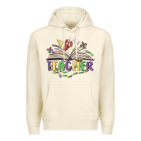 Sandshell teacher mardi gras Premium Hoodie - MaliasSmallBusiness