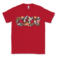 Red CSCC Cutaneous Squamous Cell Cancer Classic Tee - texasbilliewilder