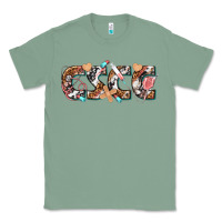 Sage CSCC Cutaneous Squamous Cell Cancer Classic Tee - texasbilliewilder