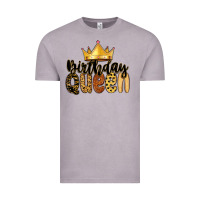 Vintage Zinc birthday queen Vintage Tee - MaliasSmallBusiness