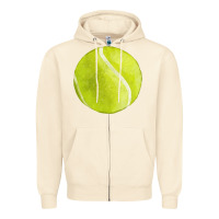 Sandshell tennis ball fa element 2 Zipper Hoodie - FaDigitalArtStudio