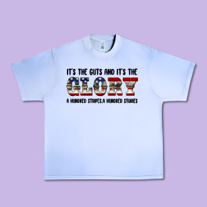 Veteran Glory Urban Heavy Tee Designed By Barkaloodesign
