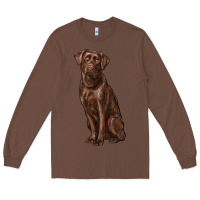 Chestnut labrador retriever Long Sleeve Tee - RanaPortraitStore