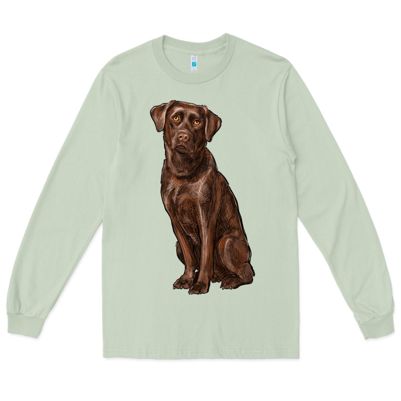 Labrador Retriever Long Sleeve Tee by RanaPortraitStore | Teevron
