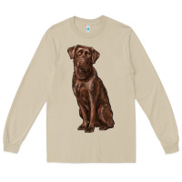 Mushroom labrador retriever Long Sleeve Tee - RanaPortraitStore