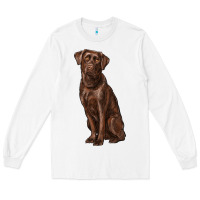 White labrador retriever Long Sleeve Tee - RanaPortraitStore