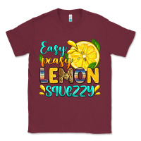Burgundy easy peasy lemon squezzy Classic Tee - Zillion Design Studio