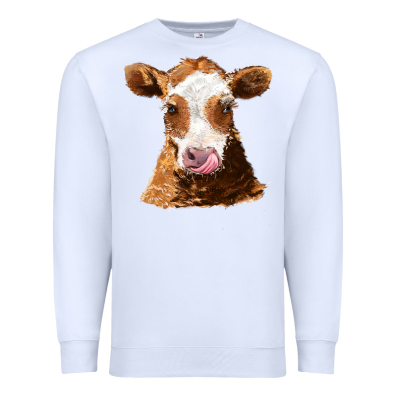 Guernsey Cow Premium Sweatshirt by AdoDesignShop | Teevron