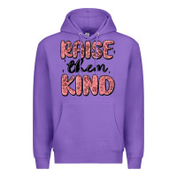 Purple raise them kind Premium Hoodie - MaliasSmallBusiness