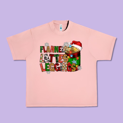 Urban Heavy Tee flannels lattes