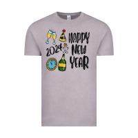 Vintage Zinc happy new year 2024 Vintage Tee - MaliasSmallBusiness