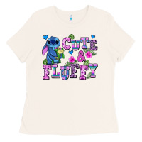 Bone cute and fluffy stitch Ladies Tee - AdoDesignShop