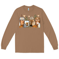 Toasted Coconut latte coffee cups Long Sleeve Tee - Zillion Design Studio