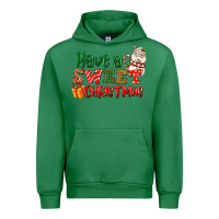 Emerald Have a sweet Christmas Urban Hoodie - NancyCooperArtShop