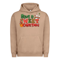 Pigment Burro Have a sweet Christmas Urban Hoodie - NancyCooperArtShop