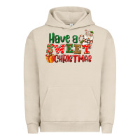 Pigment French Oak Have a sweet Christmas Urban Hoodie - NancyCooperArtShop