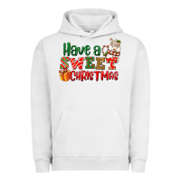 Pigment Lunar Rock Have a sweet Christmas Urban Hoodie - NancyCooperArtShop