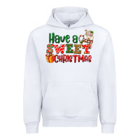White Have a sweet Christmas Urban Hoodie - NancyCooperArtShop