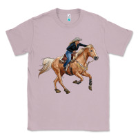Lilac horse body with cowgirl Classic Tee - RanaPortraitStore